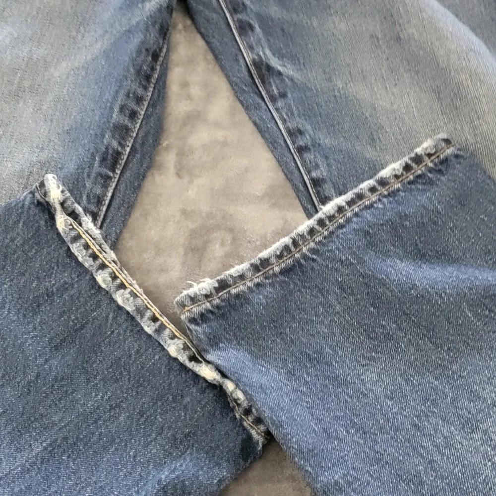 American Eagle Original Bootcut Mens 31x30 Blue Denim Jeans 100% Cotton 54485 - Picture 11 of 11